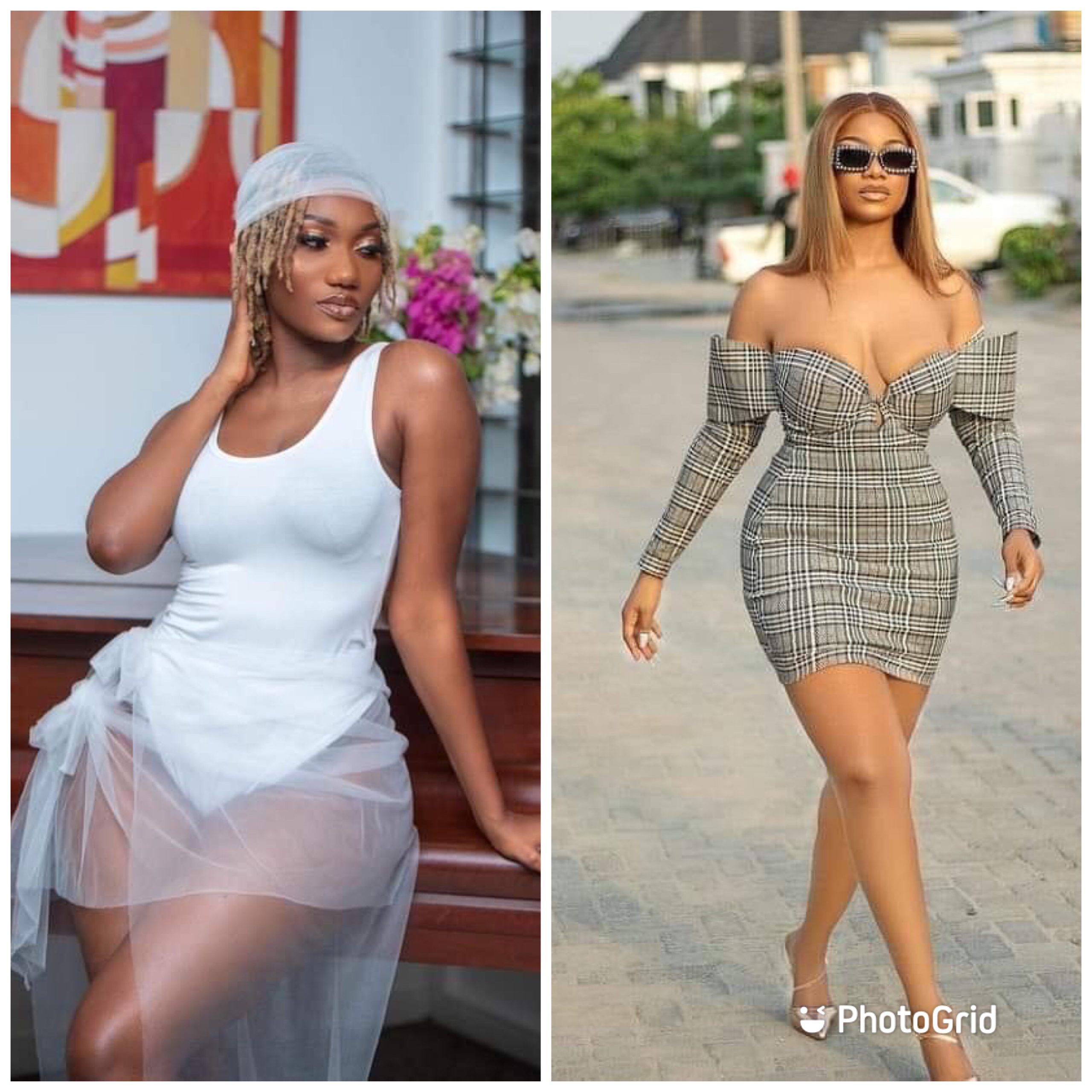 BBN star Tacha Slams Wendy Shay about her recent tweet on Ghana Naija Saga