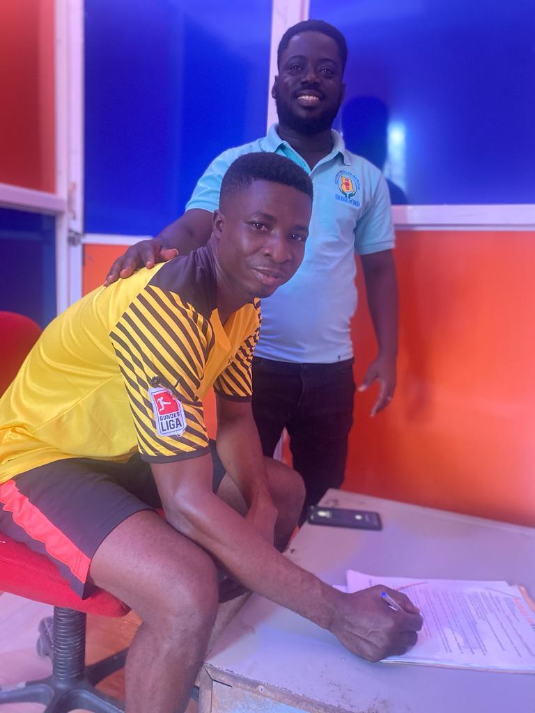 Rejoice Fc have completed the signing of Highly rated goalkeeper Kyere Richmond (Baba Golie).